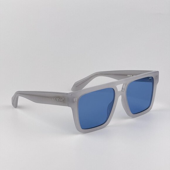 Off-White SPRINGFIELD Sunglasses – Grey Square Frame Blue | Model OERI133 0945 - Picture 5 of 9